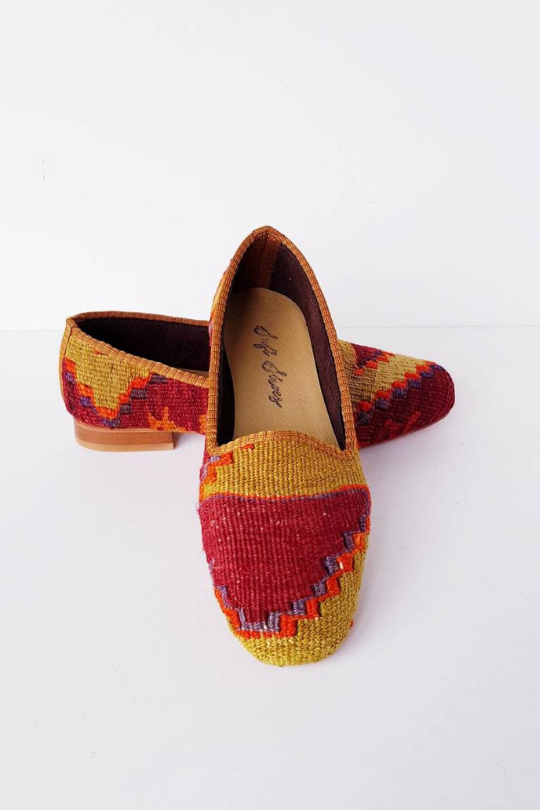 Kilim Shoes Handmade